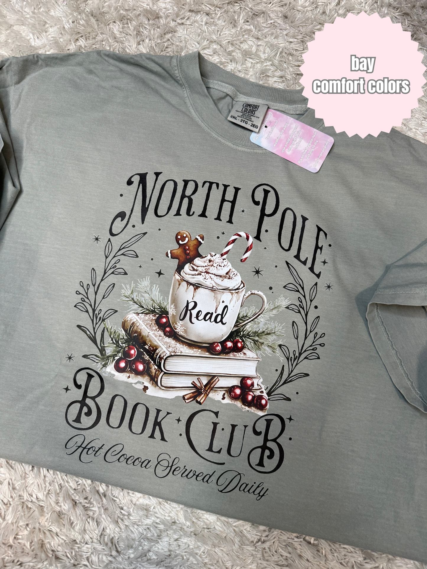 North Pole Book Club Shirt