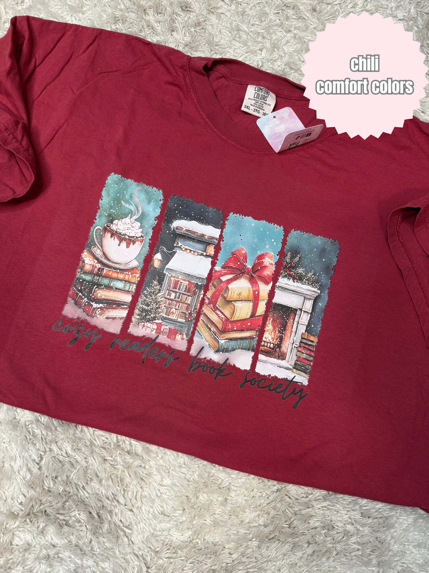 Cozy Readers Book Society Shirt
