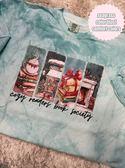 Cozy Readers Book Society Shirt