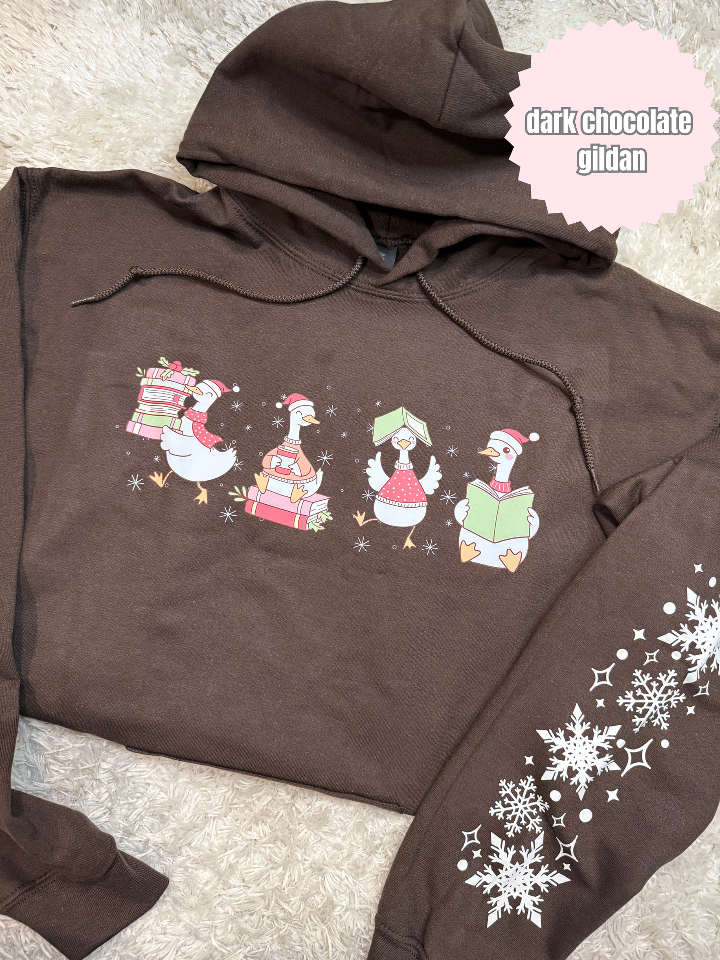 Holiday Reading Goose Shirt