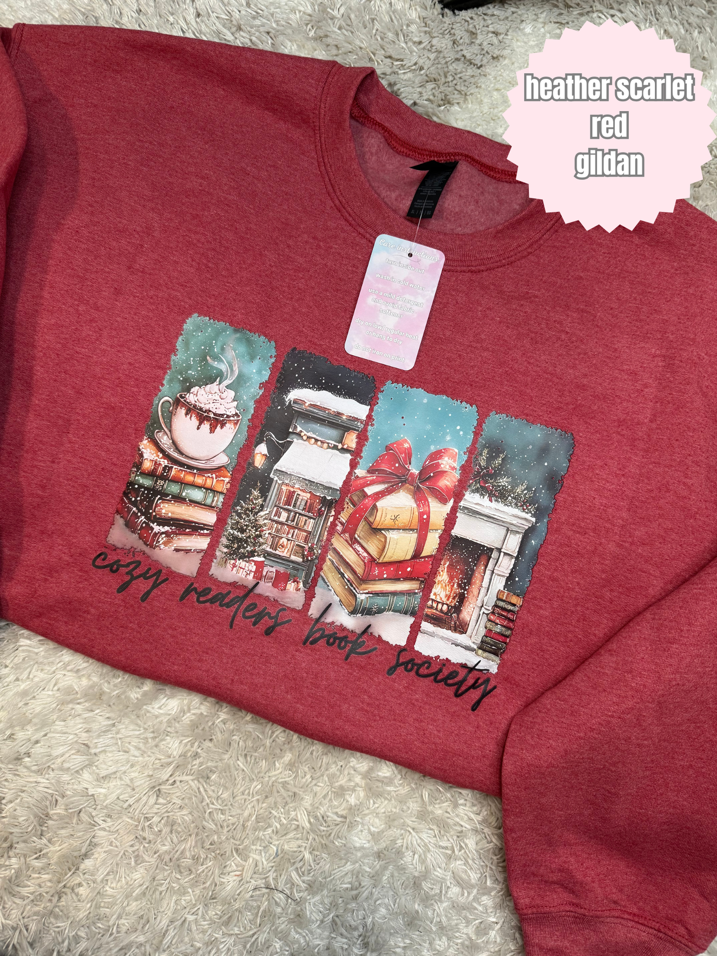 Cozy Readers Book Society Shirt