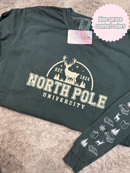 North Pole University Shirt