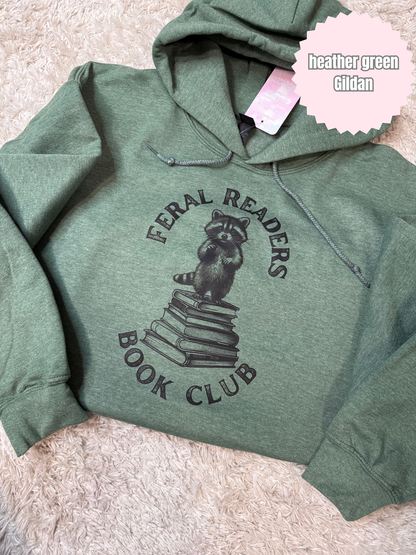 Feral Readers Raccoon Shirt