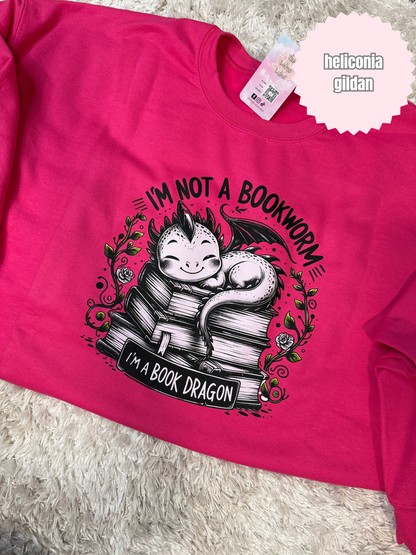 Not a Bookworm, Book Dragon Shirt