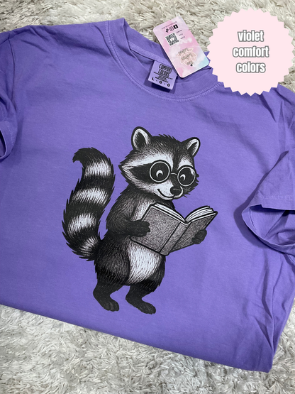 Reading Raccoon Shirt