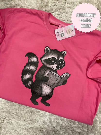 Reading Raccoon Shirt