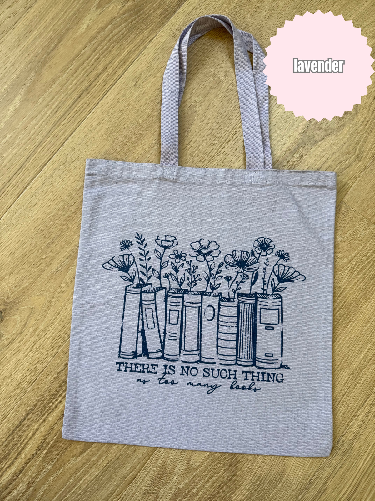 There's no such thing (navy ink) Tote Bag