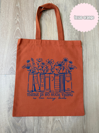 There's no such thing (navy ink) Tote Bag