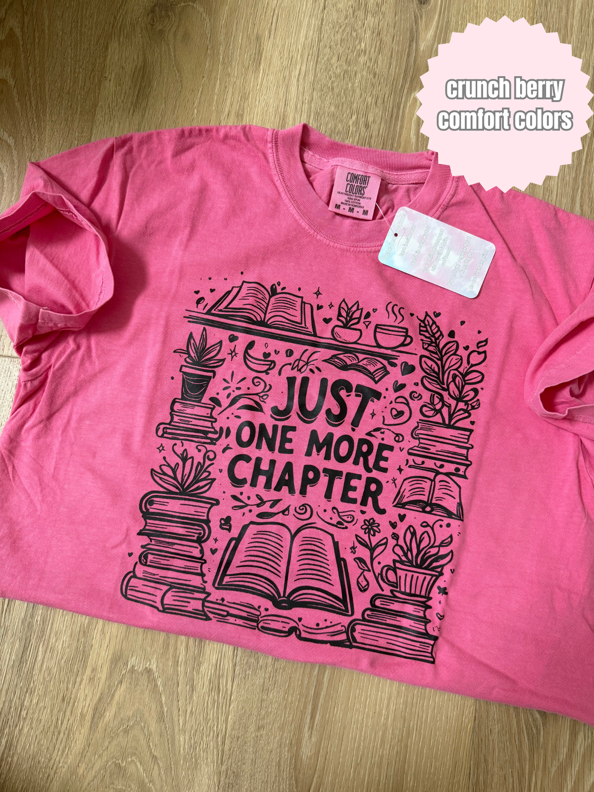 Just one more chapter (black ink) Shirt