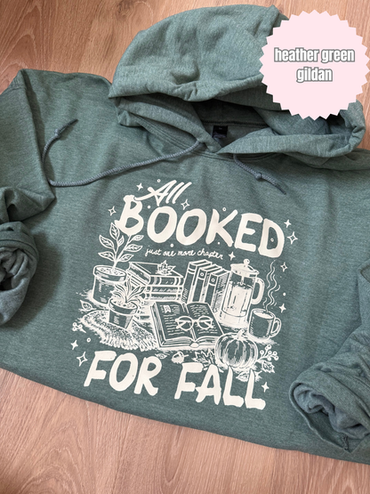 All booked for fall (beige ink) Shirt