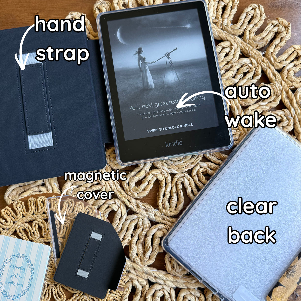 Dragons Kindle Case- MAGNETIC COVER