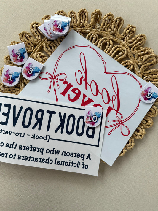 Number Magnetic bookmarks for Live Claims